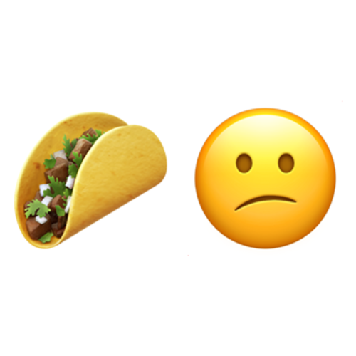 🌮😕 Emoji Domain iOS rendering